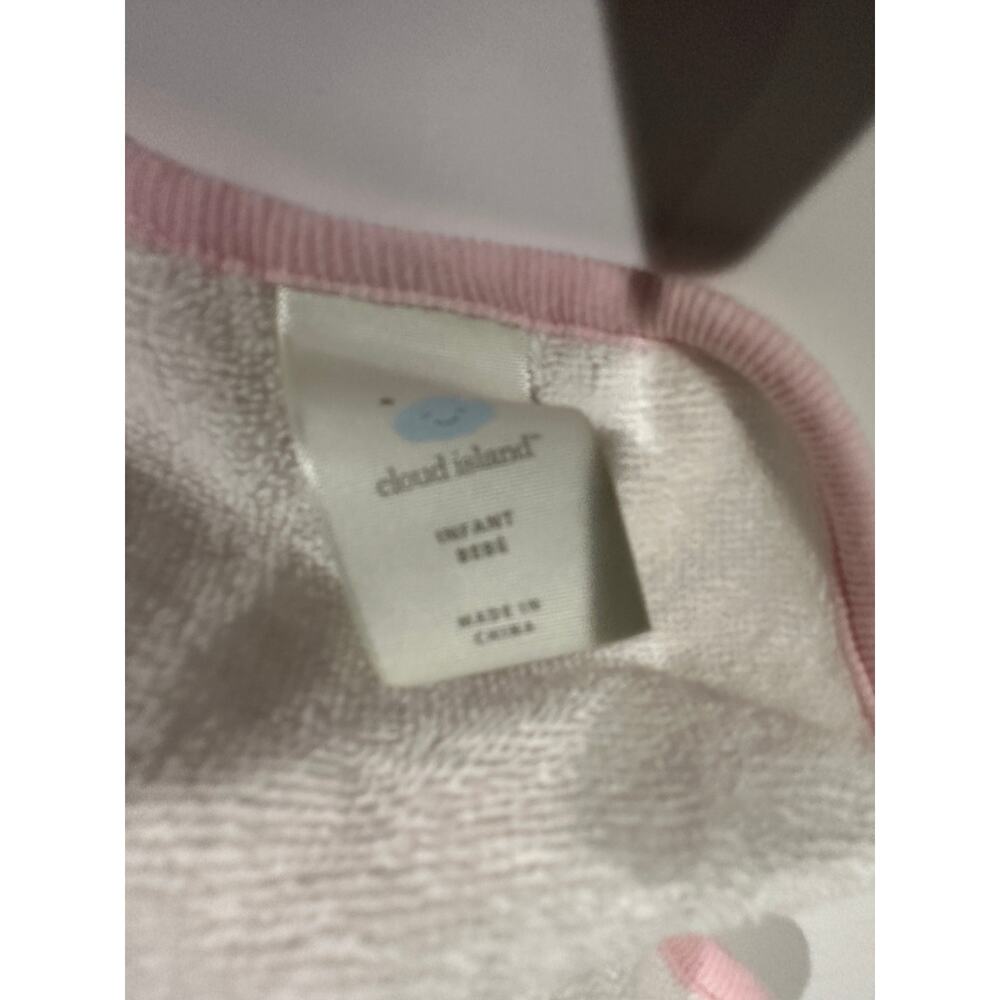 Cloud Island Target Unicorn Baby Lovey Pink White Plush Toy Mini Terry Cloth - Picture 6 of 7